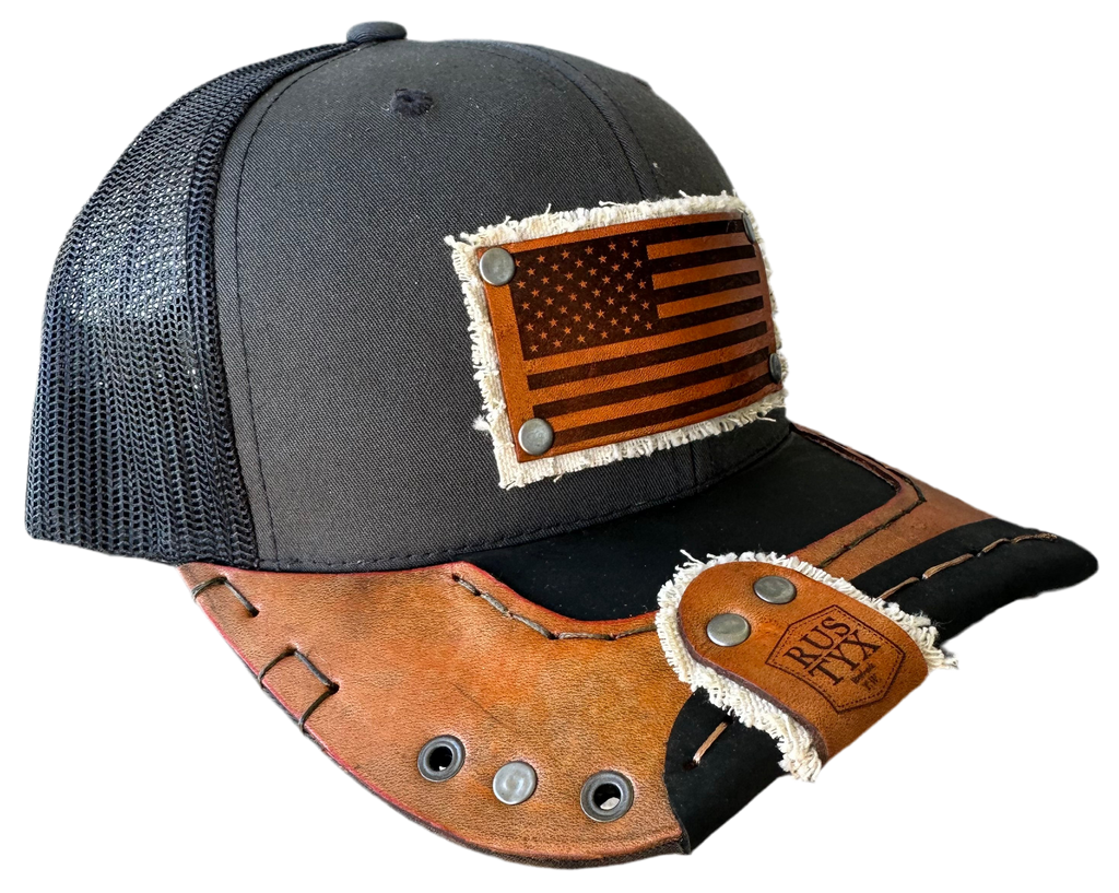 Rustyx USA Full Leather Bill