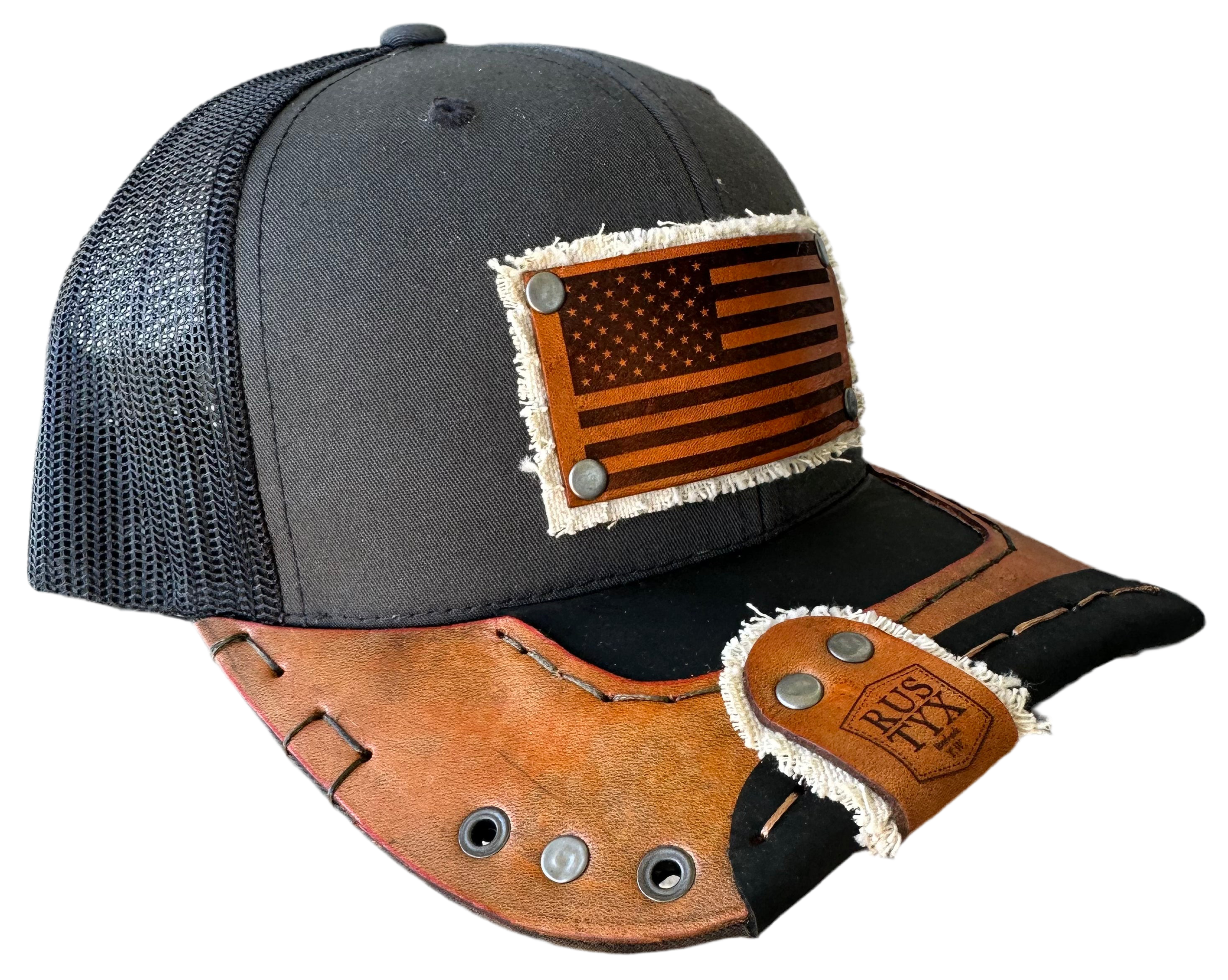 Rustyx USA Full Leather Bill