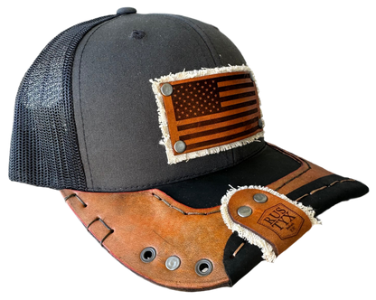 Rustyx USA Full Leather Bill