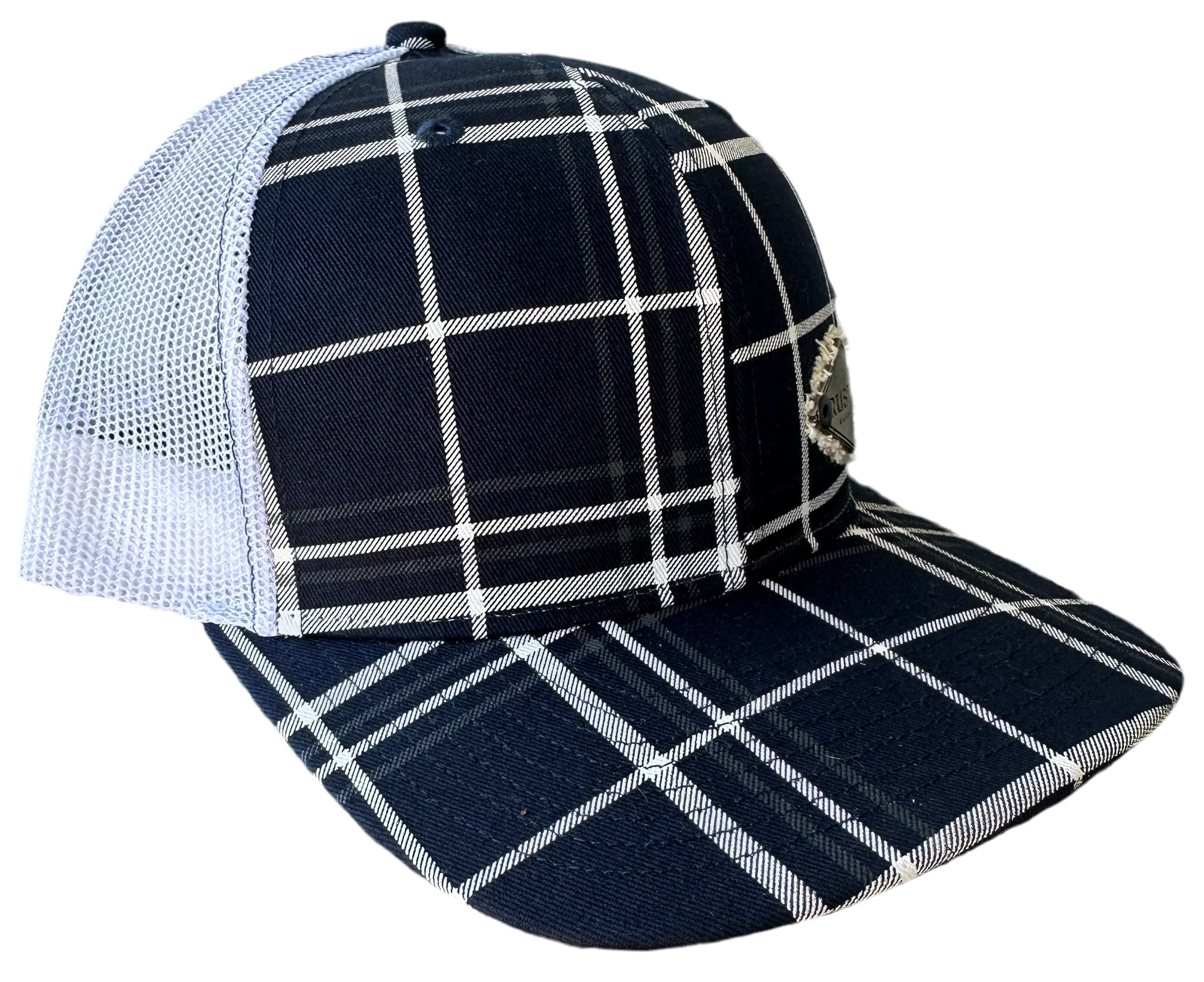 Rustyx Diamond Plaid Straight Bill LIMITED EDITION