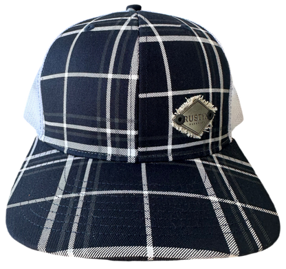 Rustyx Diamond Plaid Straight Bill LIMITED EDITION