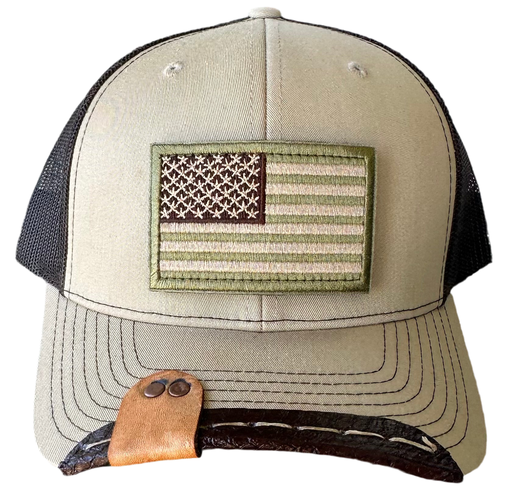 Rustyx whipsnake American Flag wrap & tab