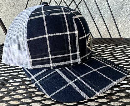 Rustyx Diamond Plaid Straight Bill LIMITED EDITION