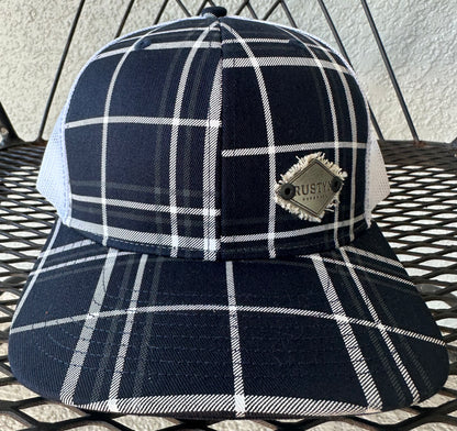 Rustyx Diamond Plaid Straight Bill LIMITED EDITION