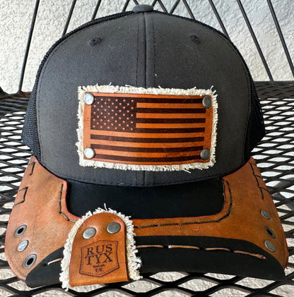 Rustyx USA Full Leather Bill