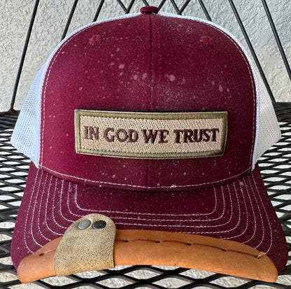 Rustyx In God We Trust wrap & tab design