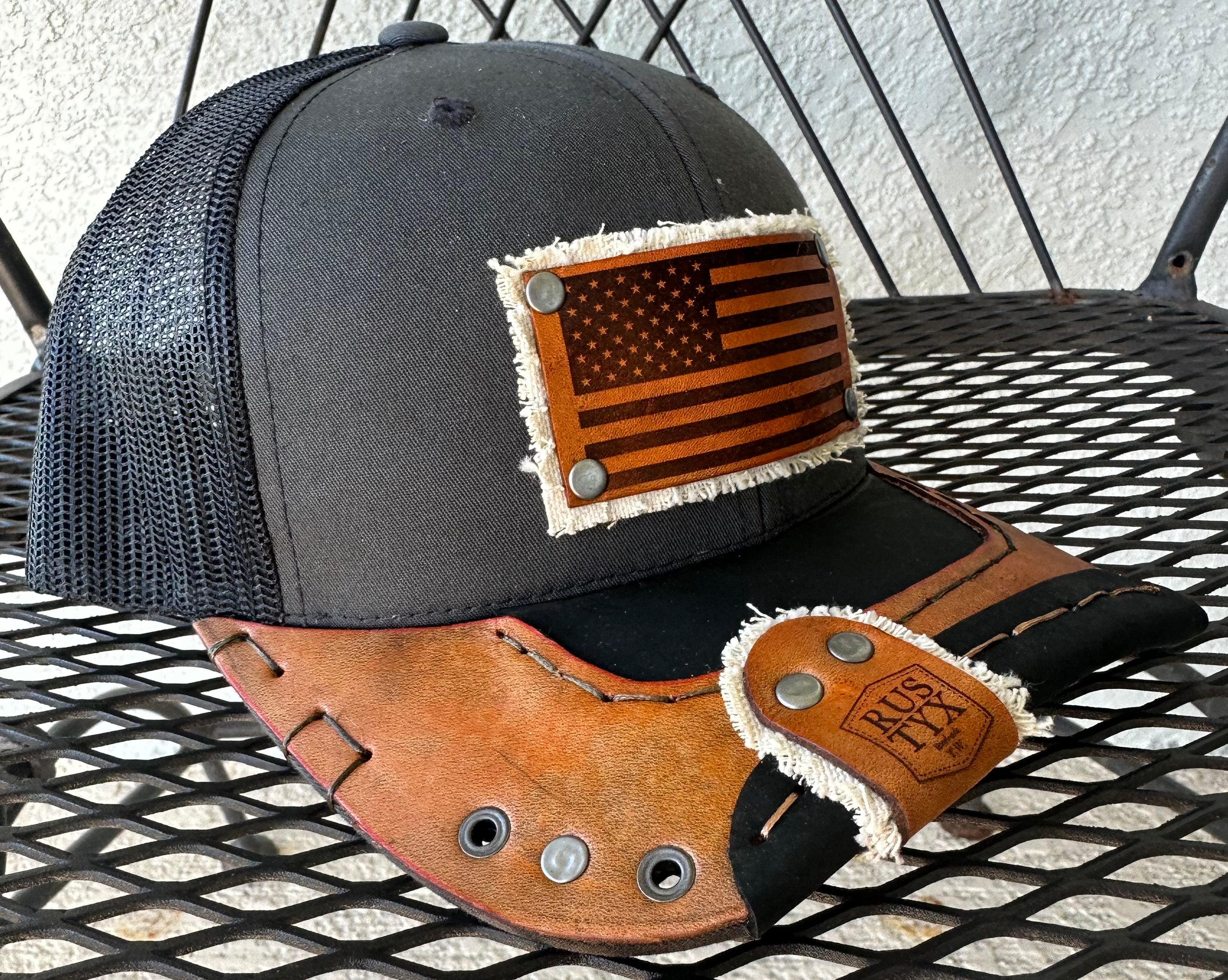 Rustyx USA Full Leather Bill