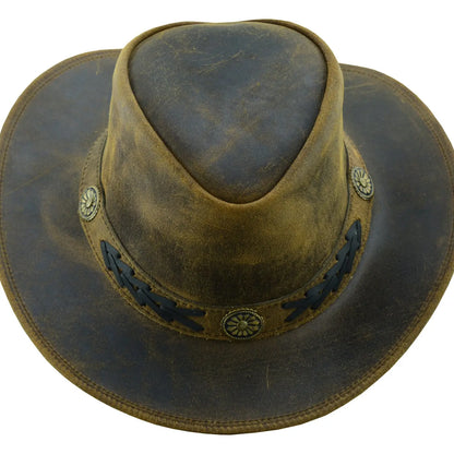 Genuine Leather Cowboy Hat