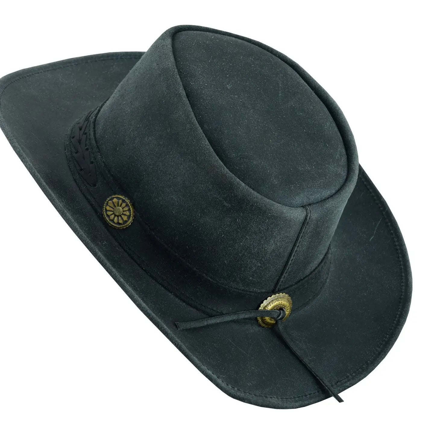 Genuine Leather Cowboy Hat